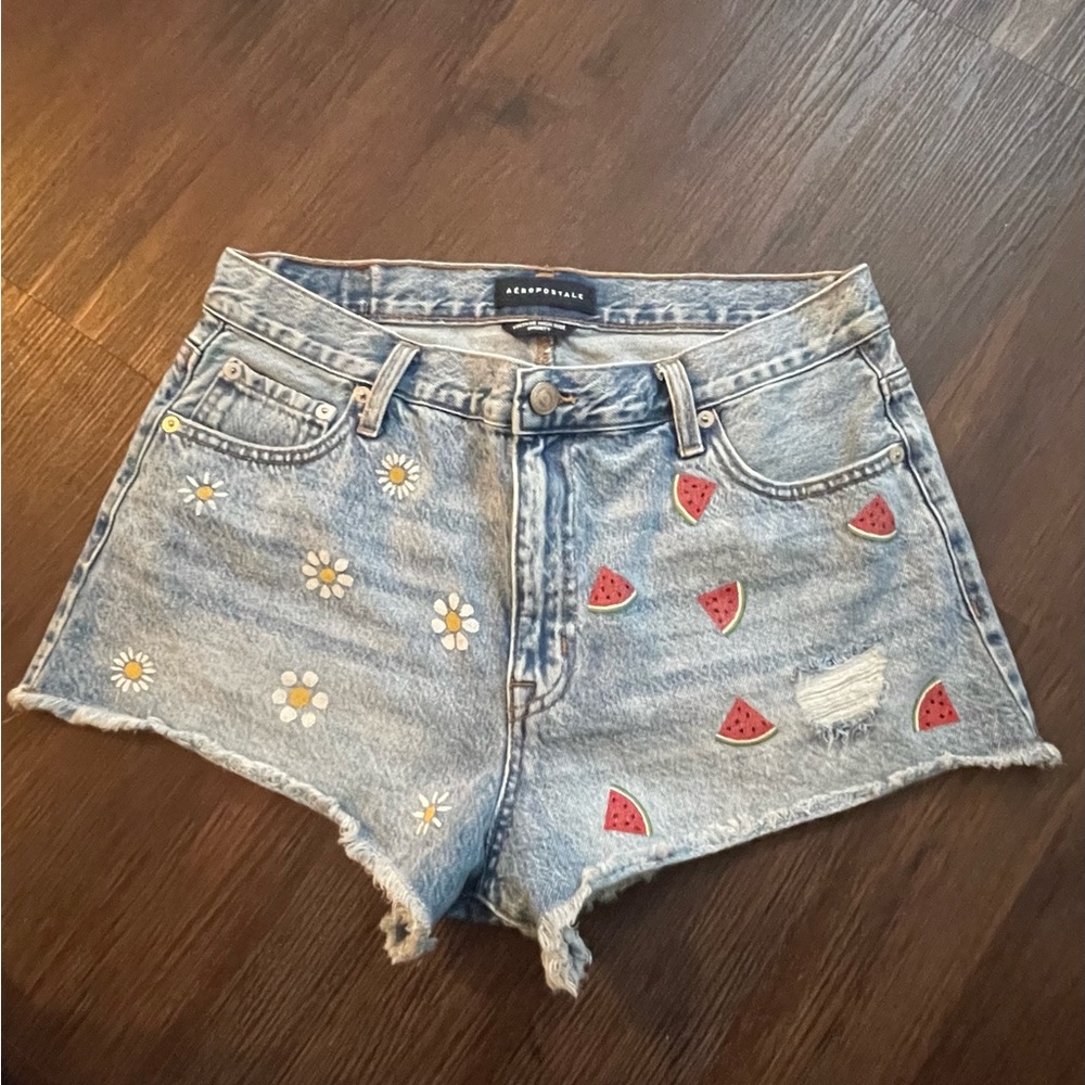 Aeropostale Denim cutoff shorts